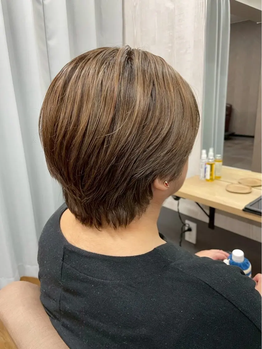 ショート 古藤 朔のヘアスタイル