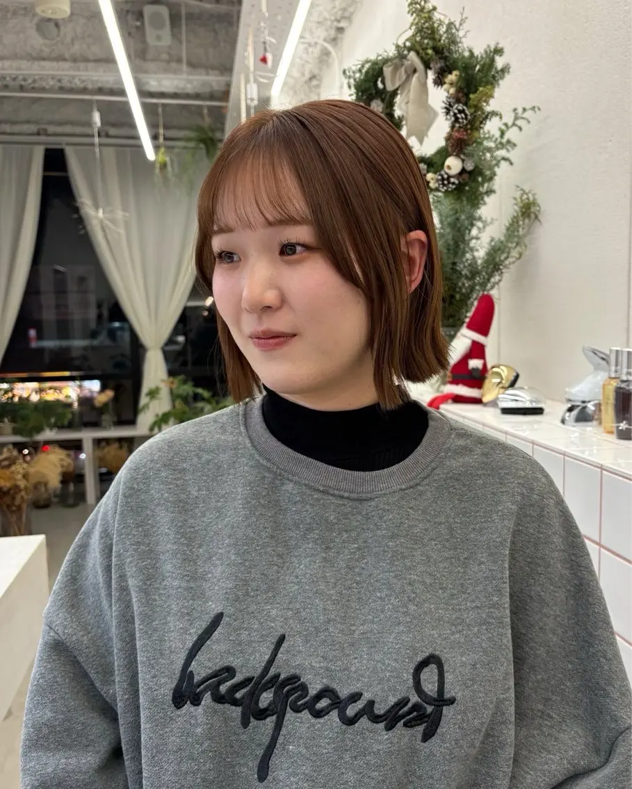 前髪カットモデル(スタイリストのチェック有り)✂️の写真