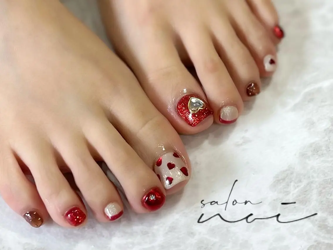 ネイル フットネイル salon noiのネイルデザイン