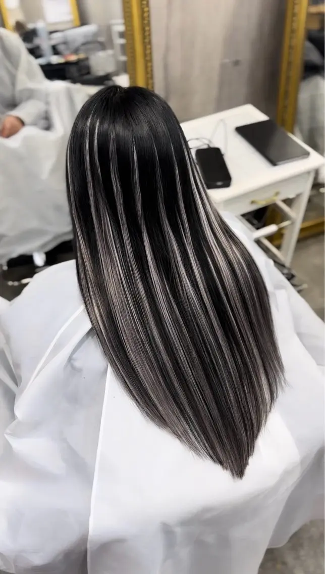 ロング ロング エクステ uda 抜きっぱなし /最高級エクステのヘアスタイル
