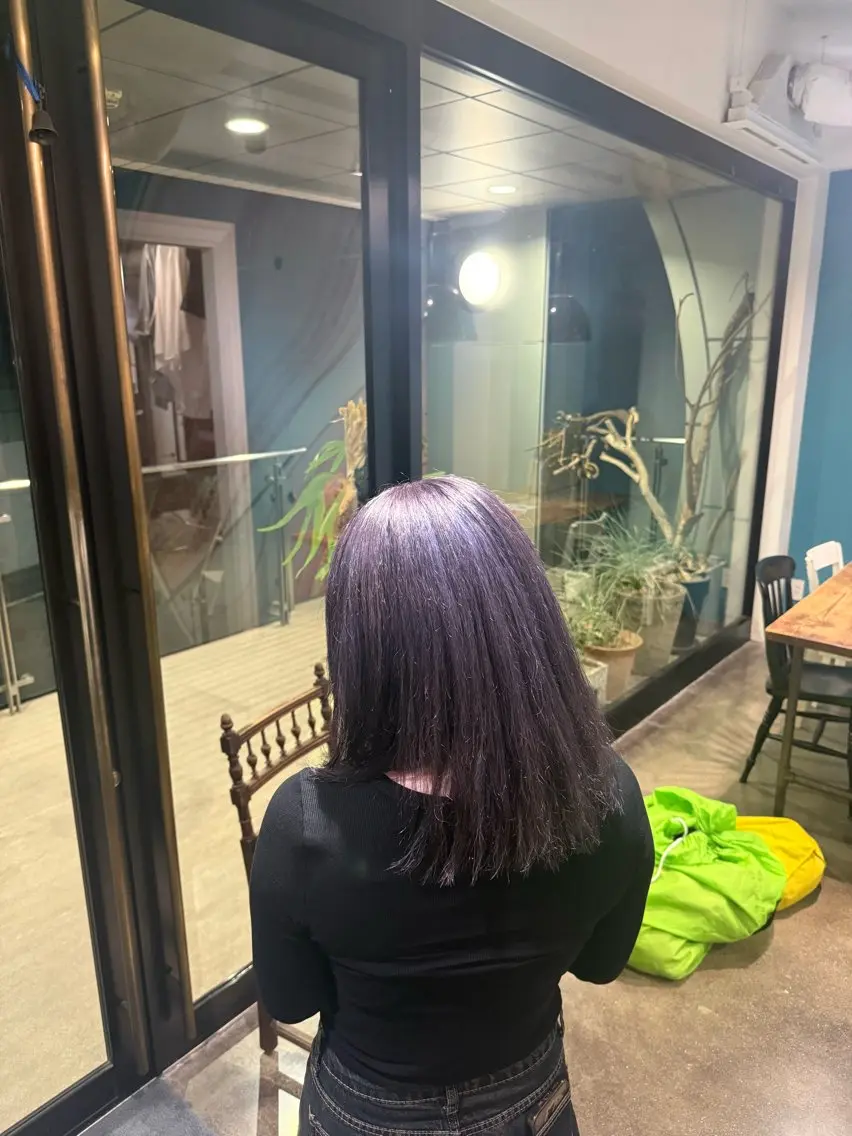 カラー ヘアカラー 北條 太基のヘアスタイル
