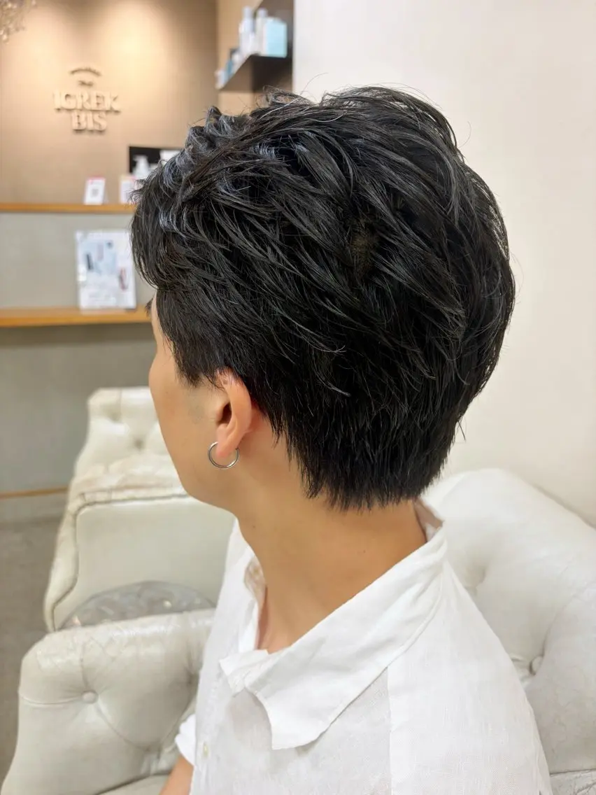 メンズ レイヤー×透明感 カラー🤍MAOのヘアスタイル