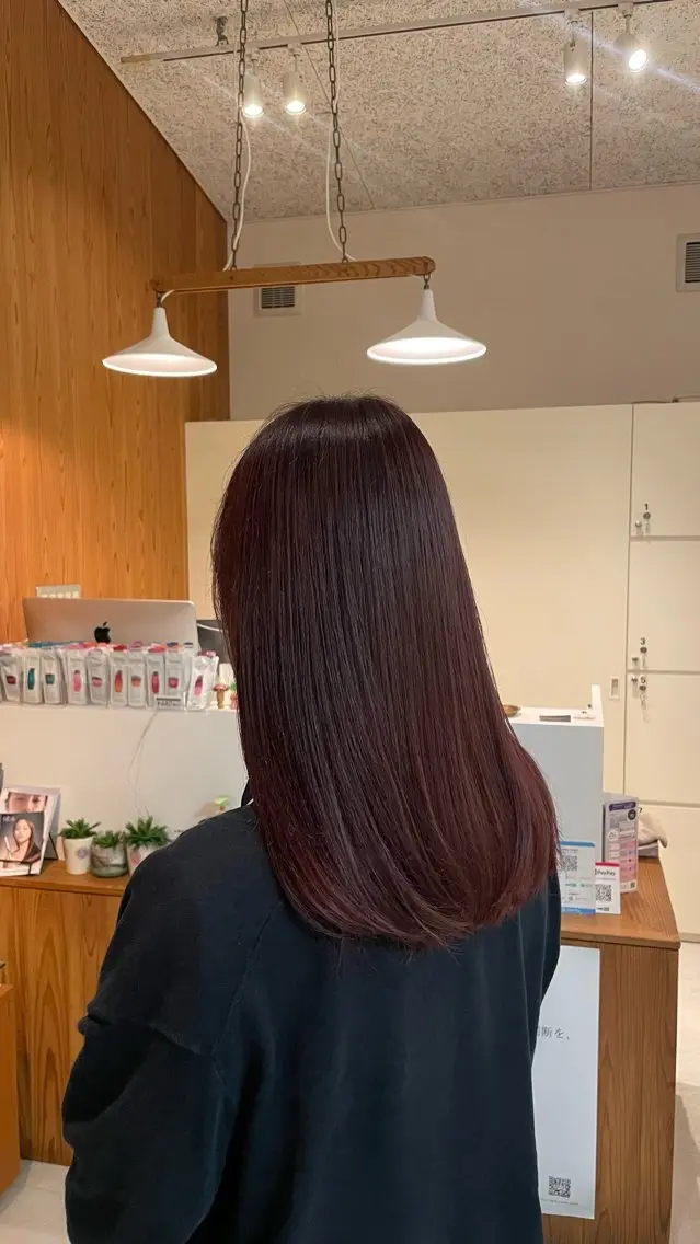 ロング カラー ヘアカラー 児島 芽衣のヘアスタイル