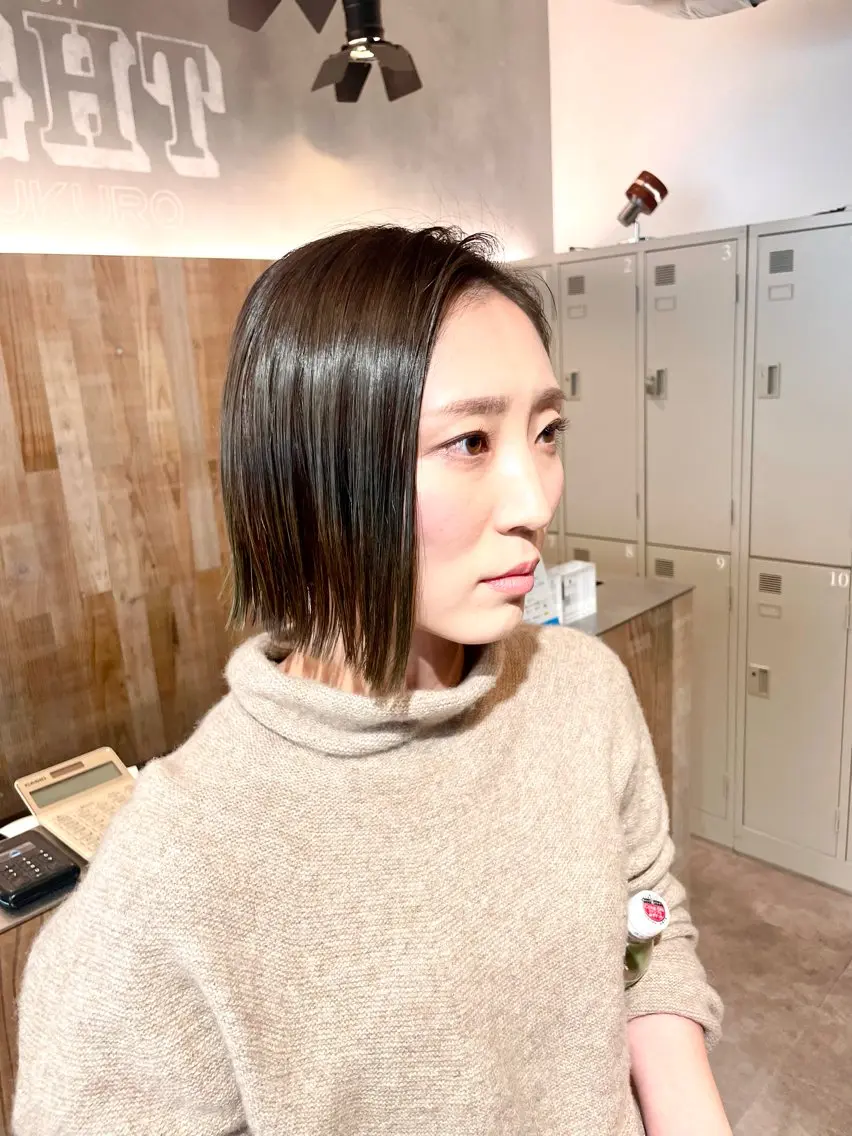 ショート カラー カット ヘアカラー トリートメント 色気レイヤー& ショートはお任せ🌟のヘアスタイル