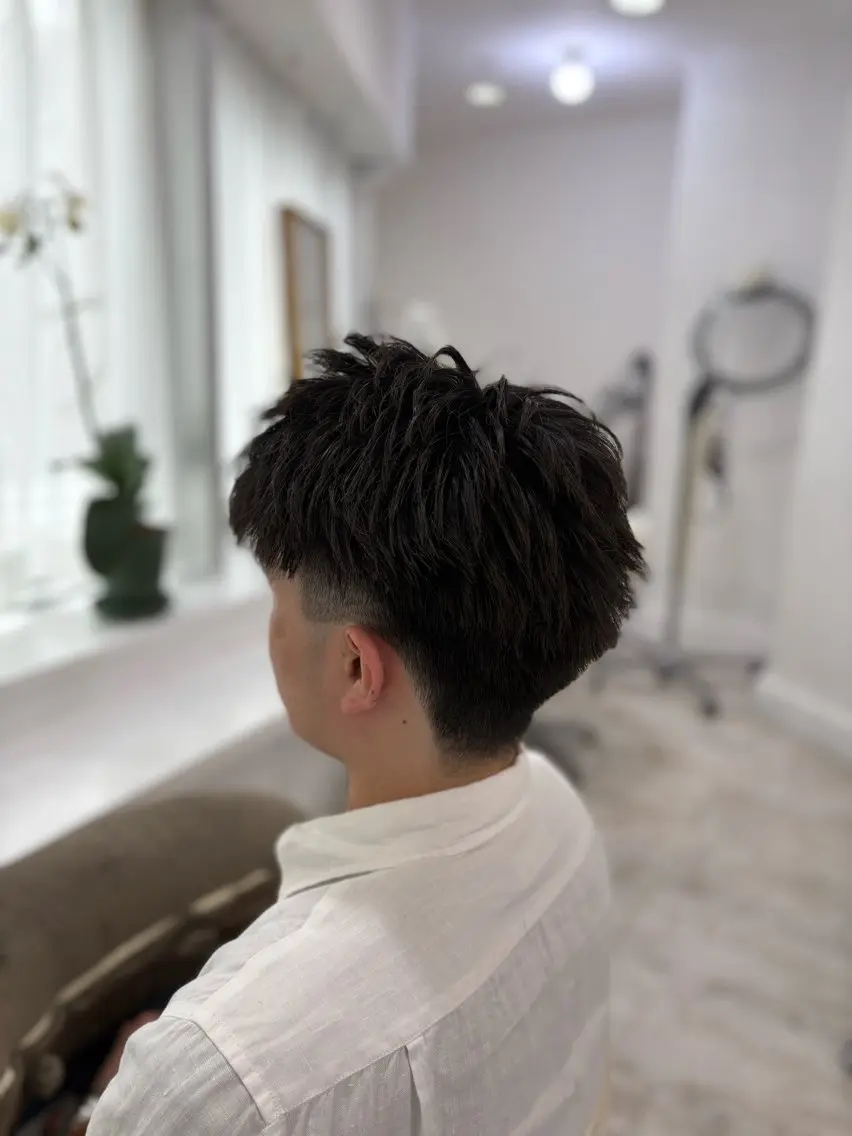 メンズ カット 阿部 渓太のヘアスタイル