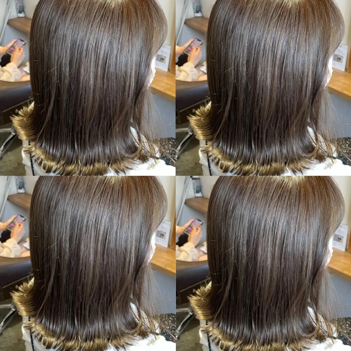 ミディアム カラー Minami. 🩵 再現性特化ヘアのヘアスタイル