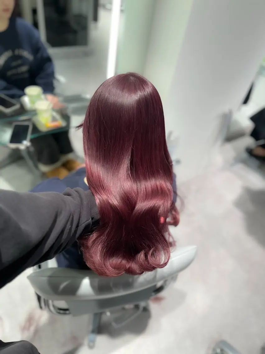 ケアブリーチＷカラー×カット🫧の写真