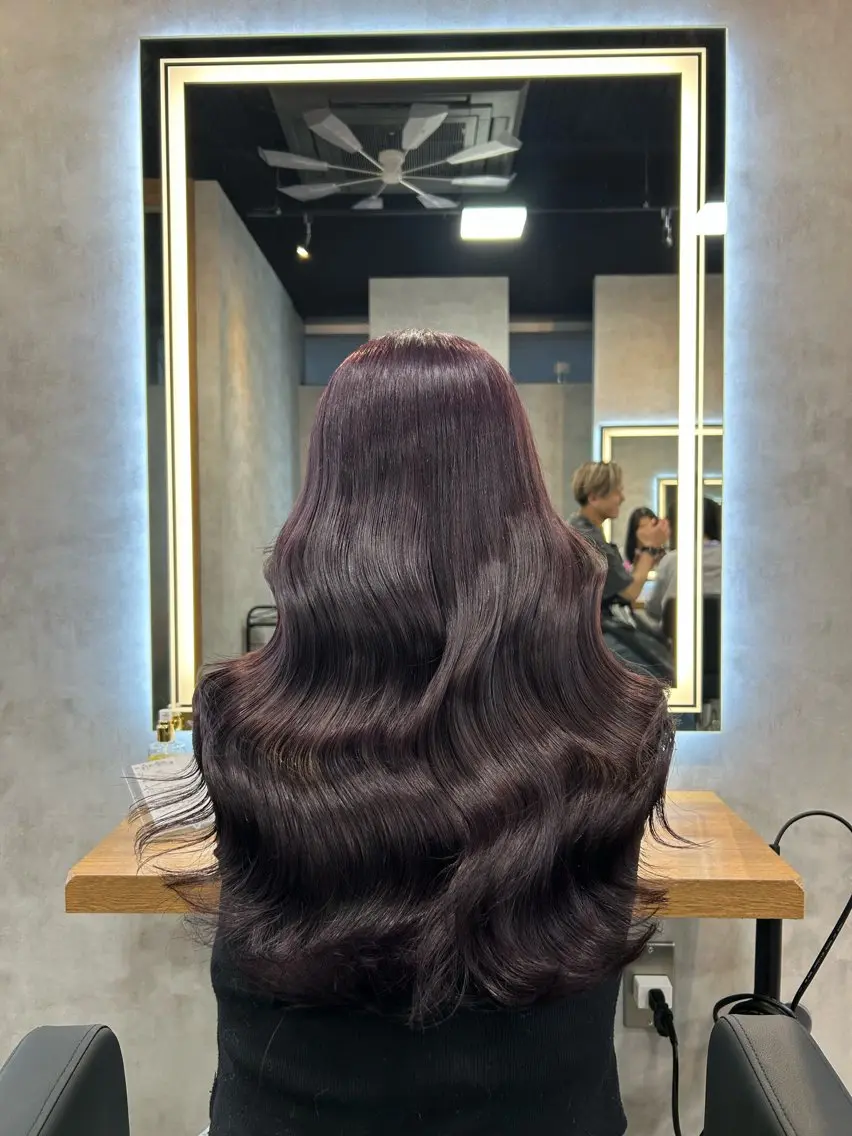 ロング カラー ブリーチ ダブルカラー ラベンダーカラー ブリーチなしカラー ピンクカラー ヘアカラー トリートメント ブリーチなしの達人 🌈KAITOのヘアスタイル