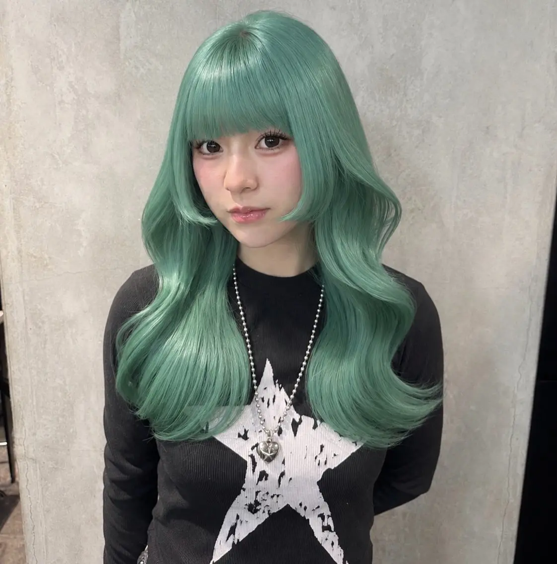 ロング カラー ヘアカラー トリートメント ☪ ‎令和GAL ☪️yumeka🪩のヘアスタイル
