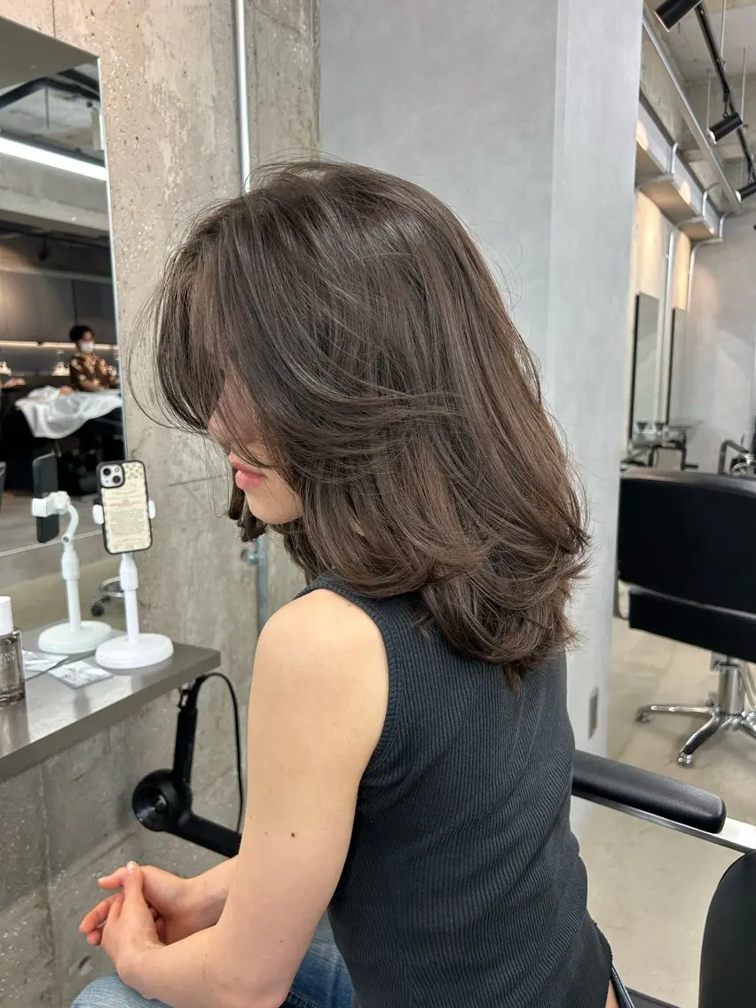 セミロング カット 似合わせメンズ カット/yumeのヘアスタイル