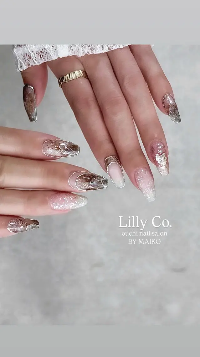 ネイル アートネイル Lilly Co.のネイルデザイン