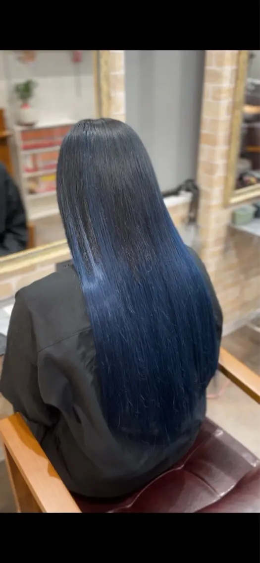 ロング カラー haruto カラー ブリーチ・エクステのヘアスタイル