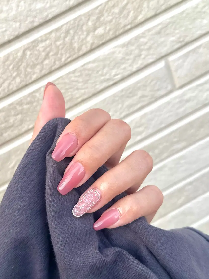 ネイル ワンカラーネイル ハンドネイル プライベートサロン nailcoconaのネイルデザイン