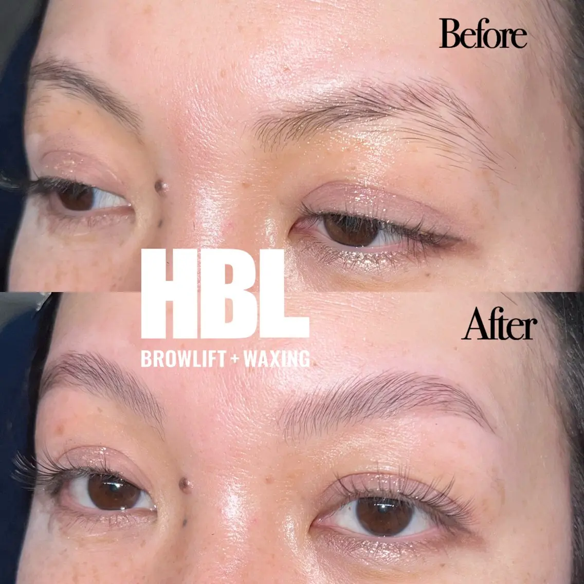 HBL ハリウッドブロウリフト　眉perm+ワックス脱毛の写真