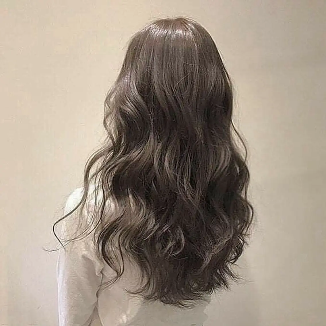 セミロング カラー パーマ カット ヘアカラー 表参道🌿赤み消し カラー/チナツのヘアスタイル