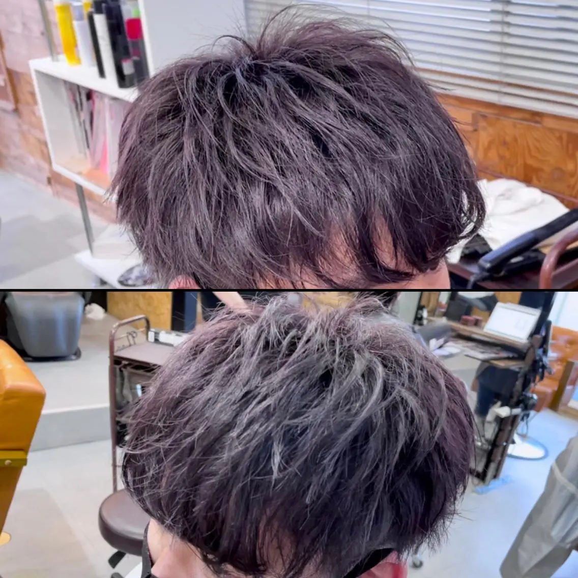 ショート メンズ メンズブリーチ かんばら りょーいのヘアスタイル