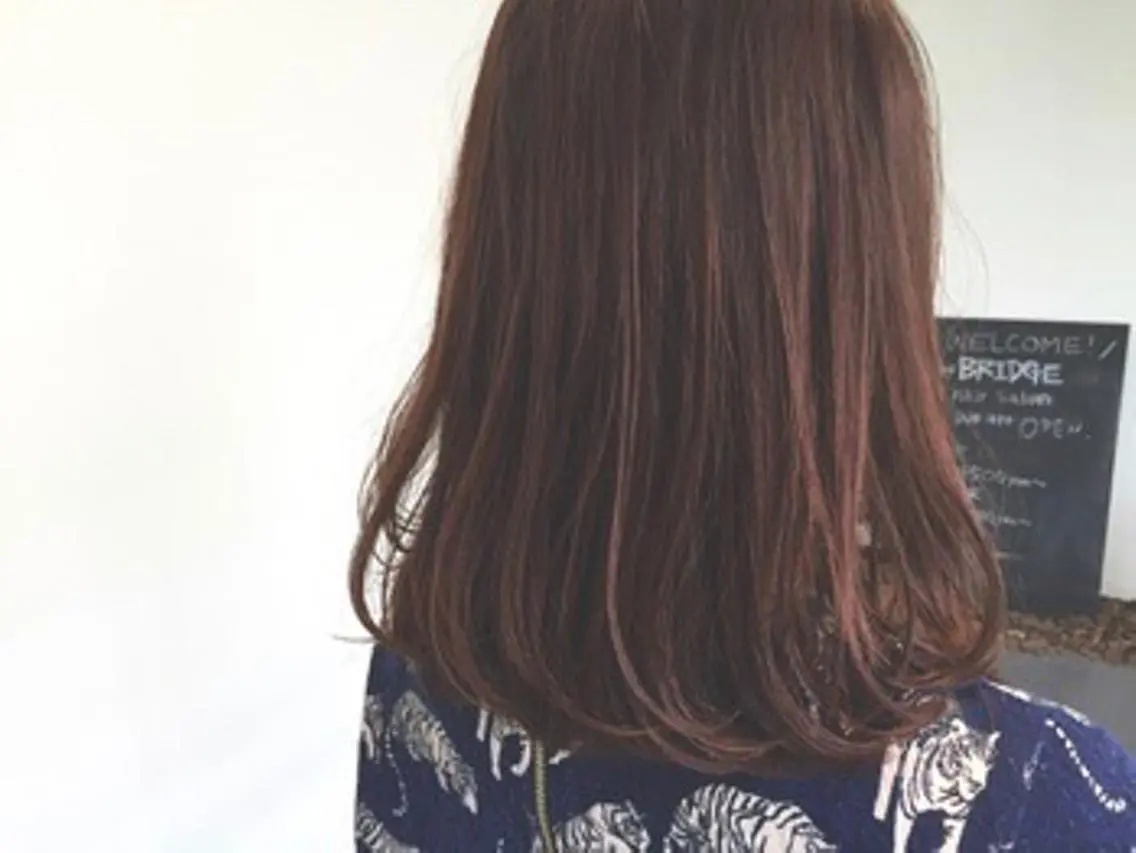セミロング the BRIDGE hair salonのヘアスタイル