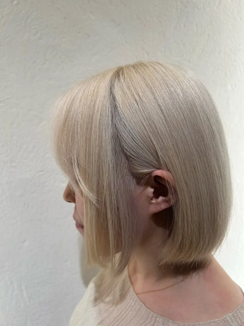 セミロング カラー 柳澤 武宏のヘアスタイル