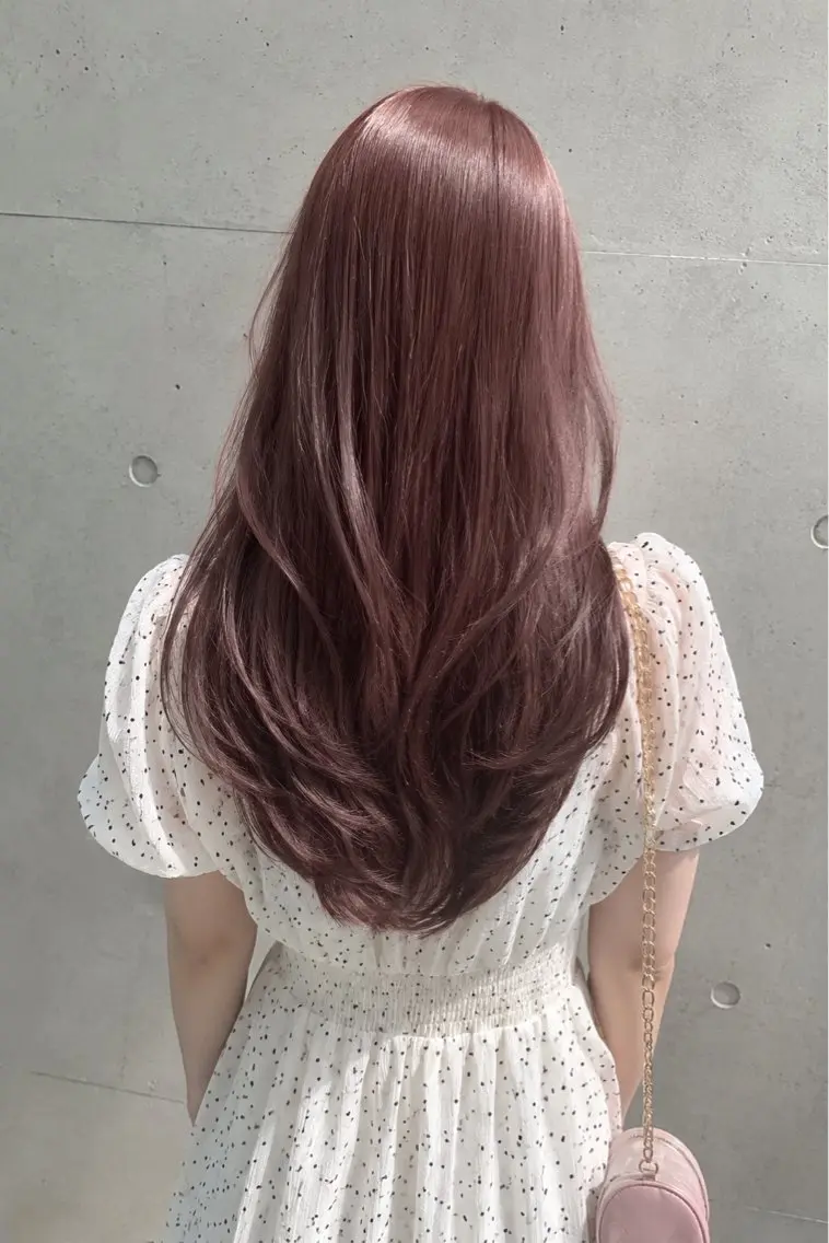 ロング カラー ヘアカラー カラーモデル募集中 🎀🩵のあのヘアスタイル
