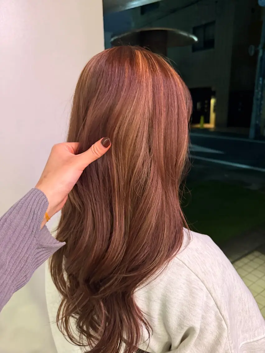 カラー ハイライトカラー ヘアカラー nana ♡のヘアスタイル