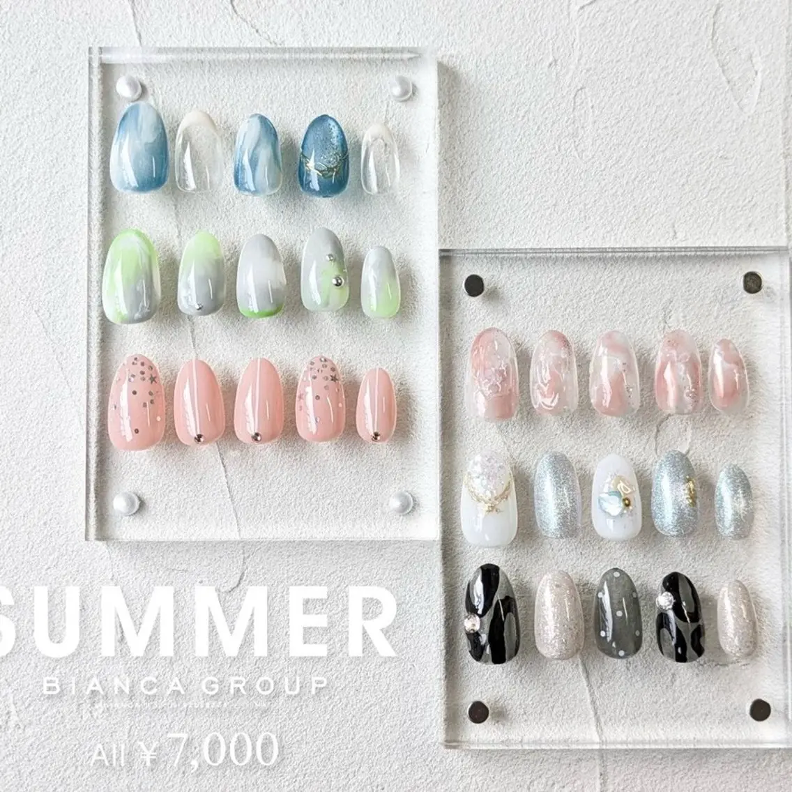 ネイル ハンドネイル 🎀石井🎀 Bianca市川店のネイルデザイン