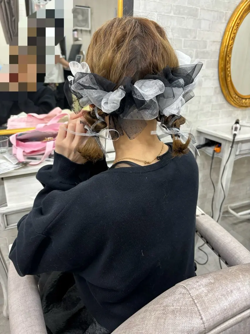 【ミニモ限定】ヘアセット☆の写真