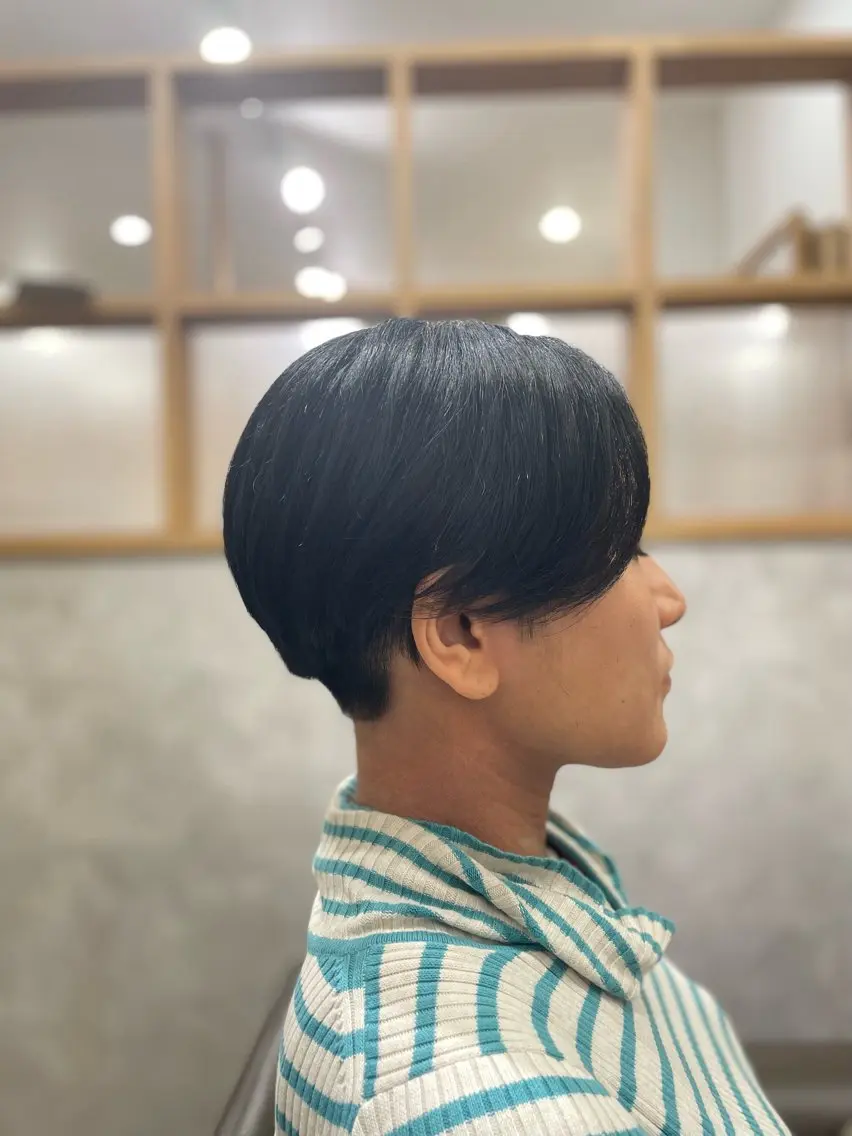 ショート ショートヘア ROCCAhair 谷山陸のヘアスタイル