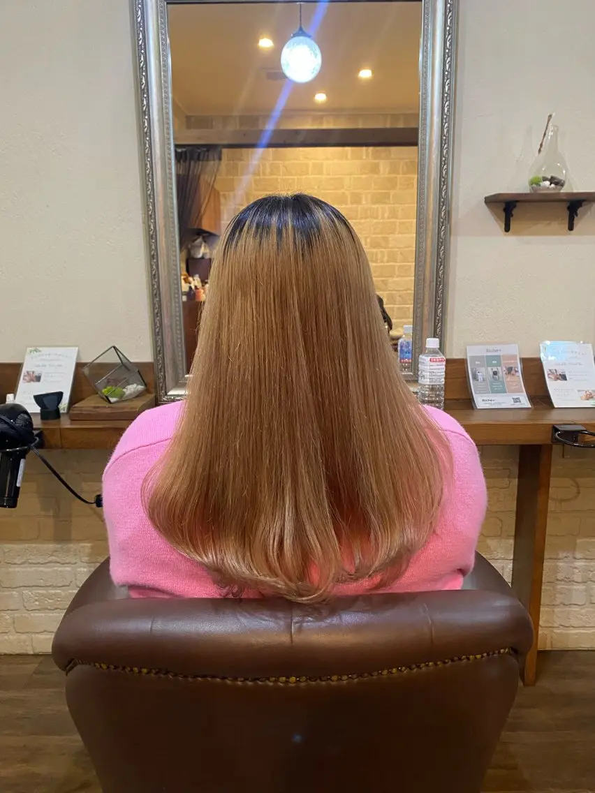 ロング 肥田 夕蘭のヘアスタイル