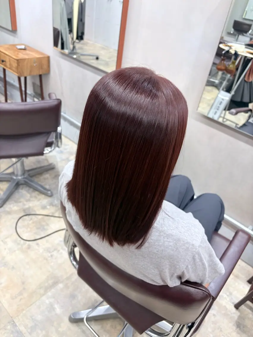 ミディアム ヘアカラー トリートメント 寺下 璃桜のヘアスタイル