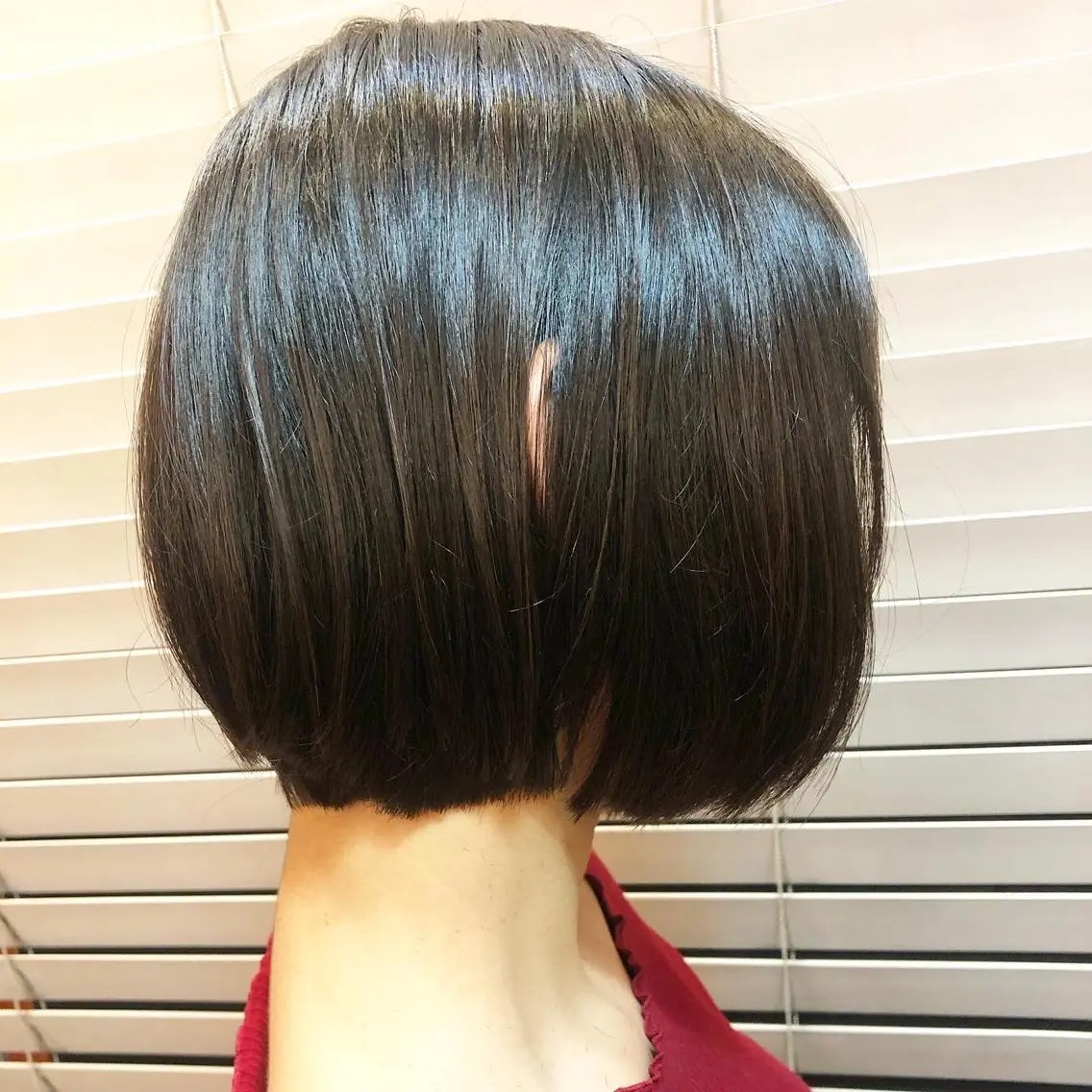ショート ボブ ボブ/縮毛/レイヤー モトナリのヘアスタイル