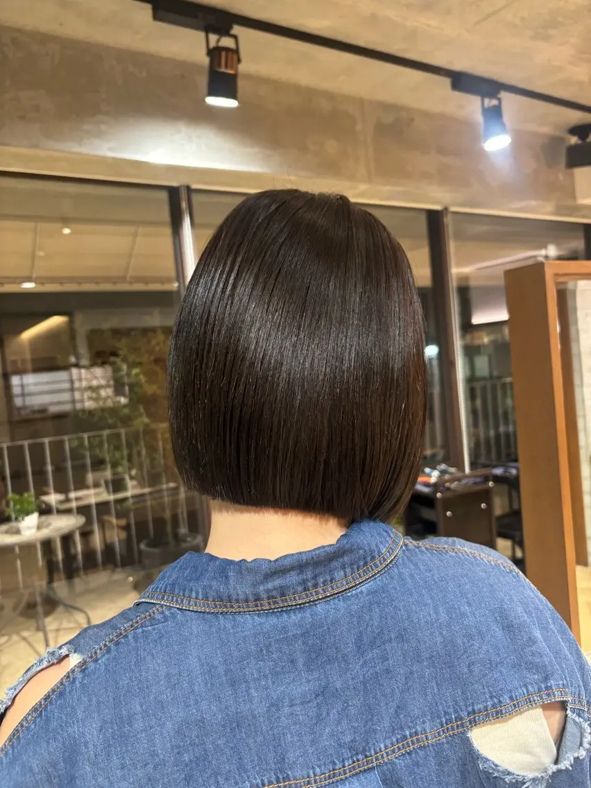 レディースカット💇‍♀️ボブの写真