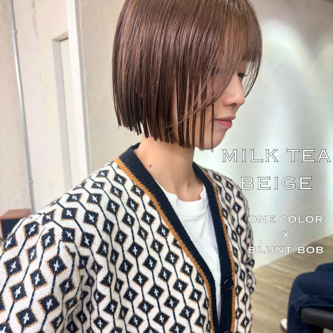 ミディアム カラー ⌇🌹透明感カラー 🌹ᴍᴇɢᴜᴍɪ ⌇のヘアスタイル