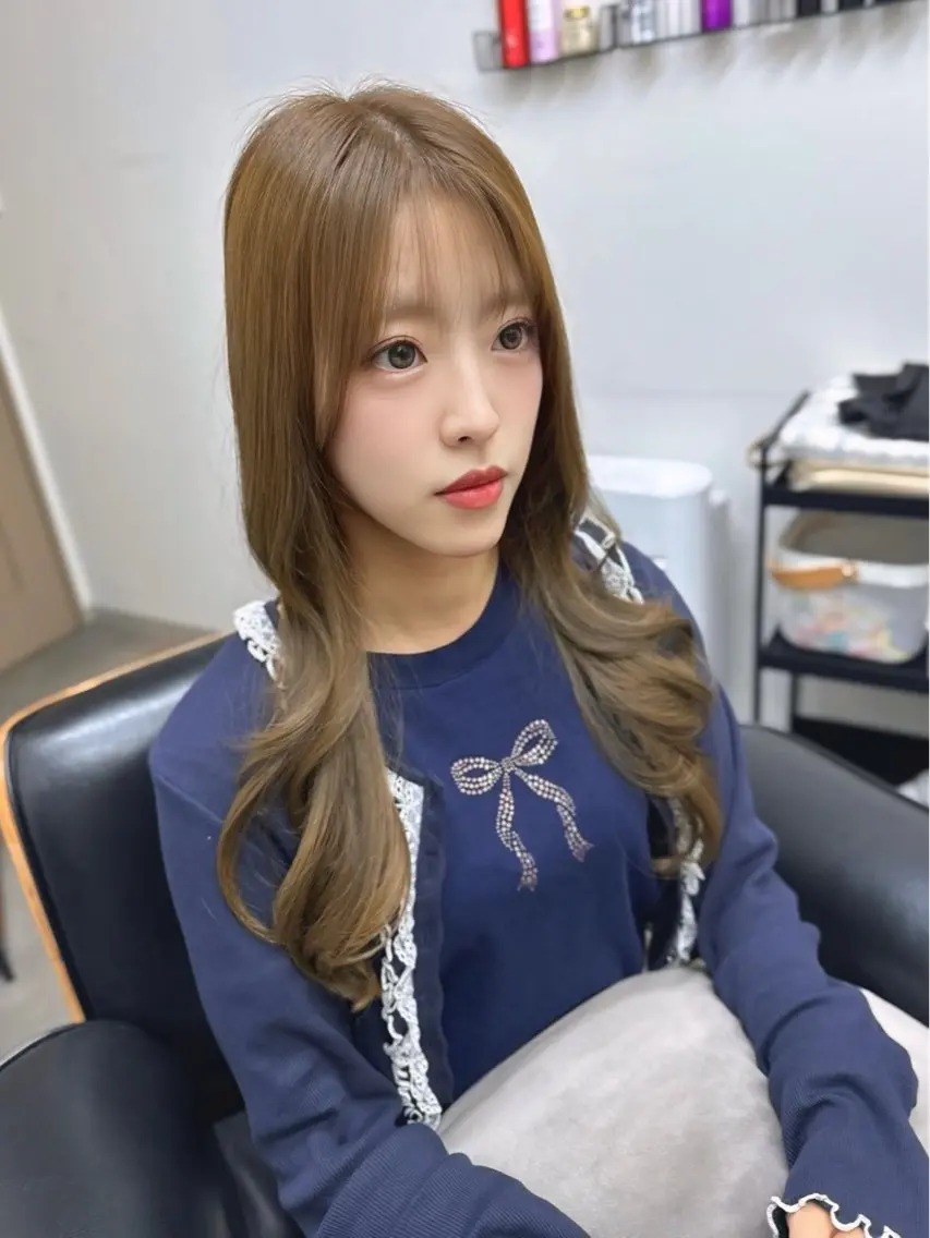 ロング カラー アディクシーカラー イルミナカラー クオルシアカラー 髪質改善 韓国風ヘア カット ヘアカラー トリートメント 艶髪改善師/高橋潤 /縮毛矯正のヘアスタイル