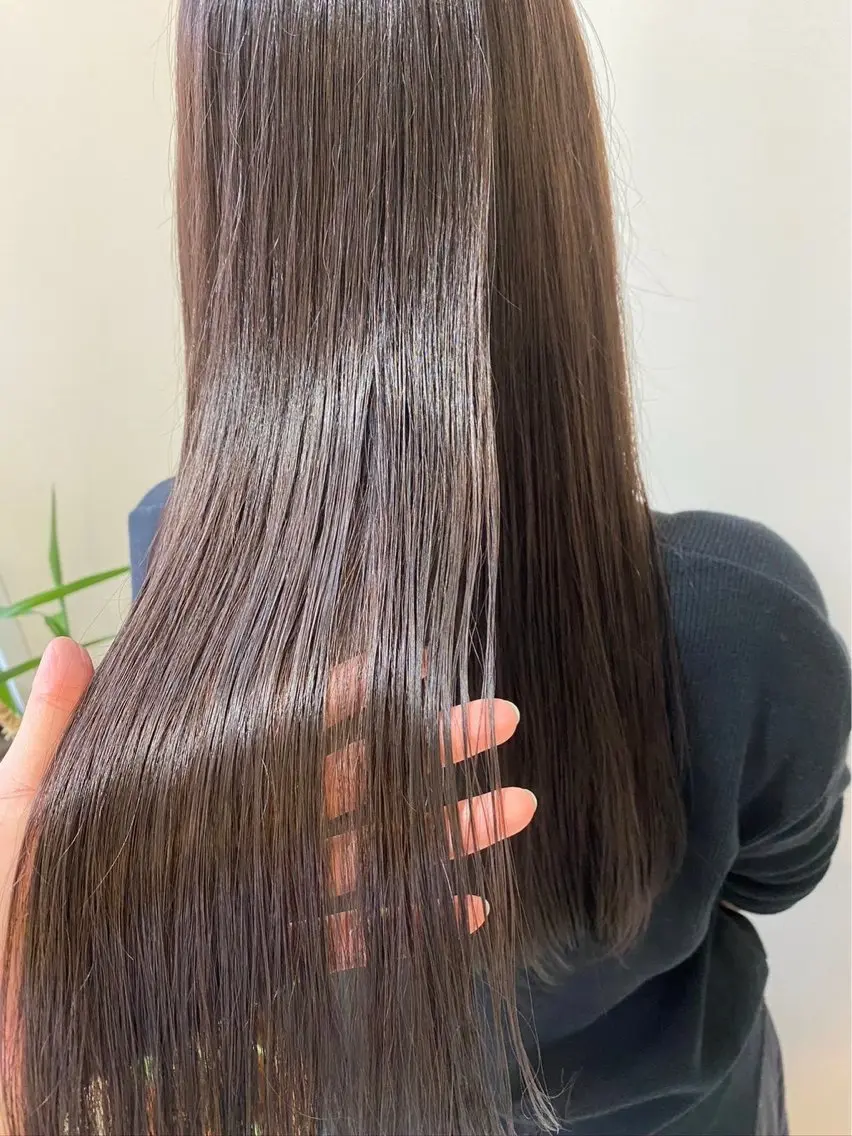 (土日祝限定♡)レディースカット✂️＋Aujuaトリートメント（4step​〜​補足説明お読みください🙇‍♀️の写真