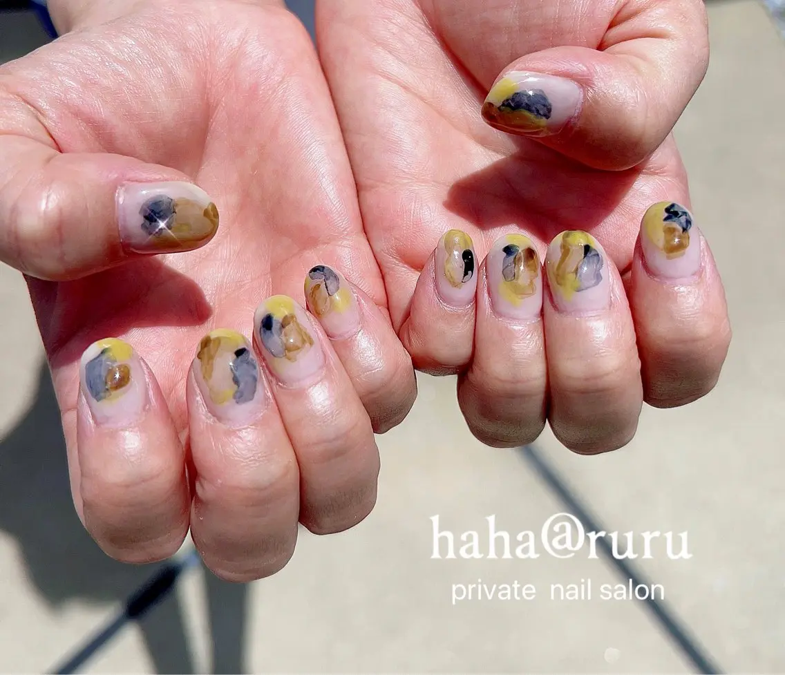 ネイル haha@ ruruのネイルデザイン