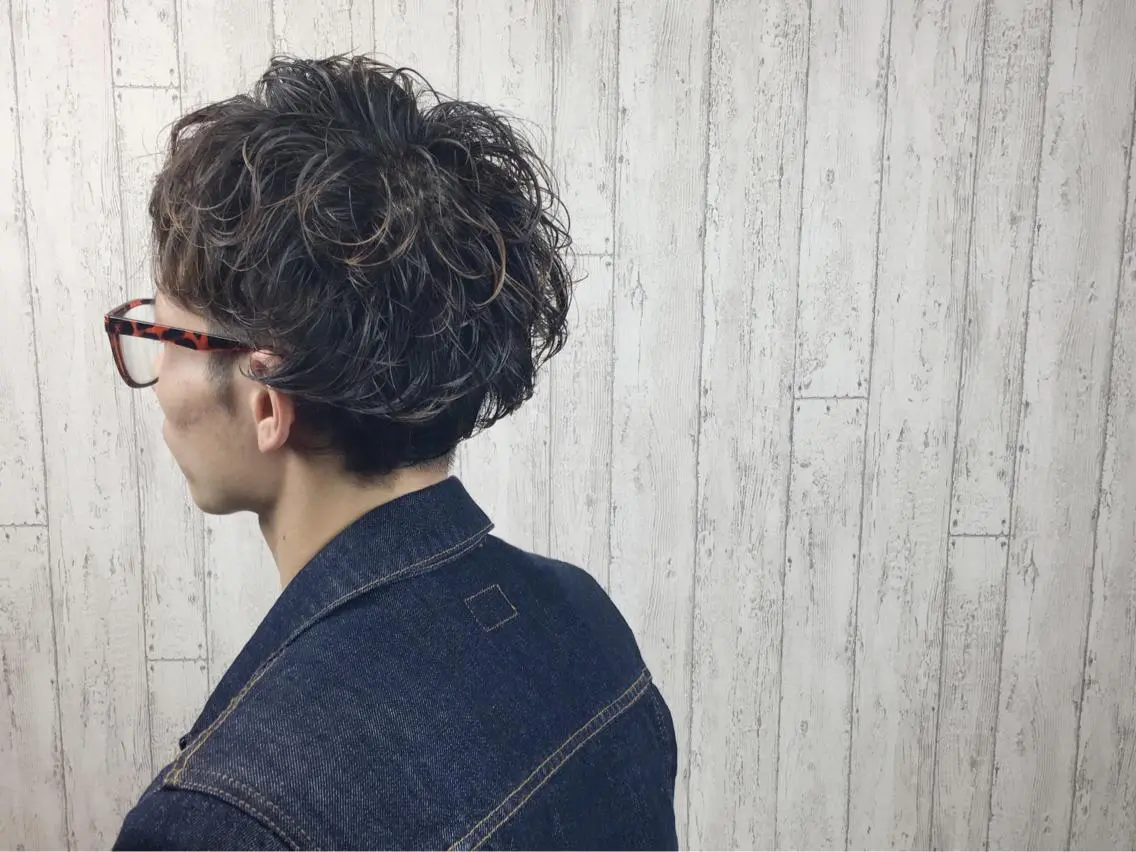 パーマ メンズ カット パーマ カット/メンズカット 藤田麻衣のヘアスタイル