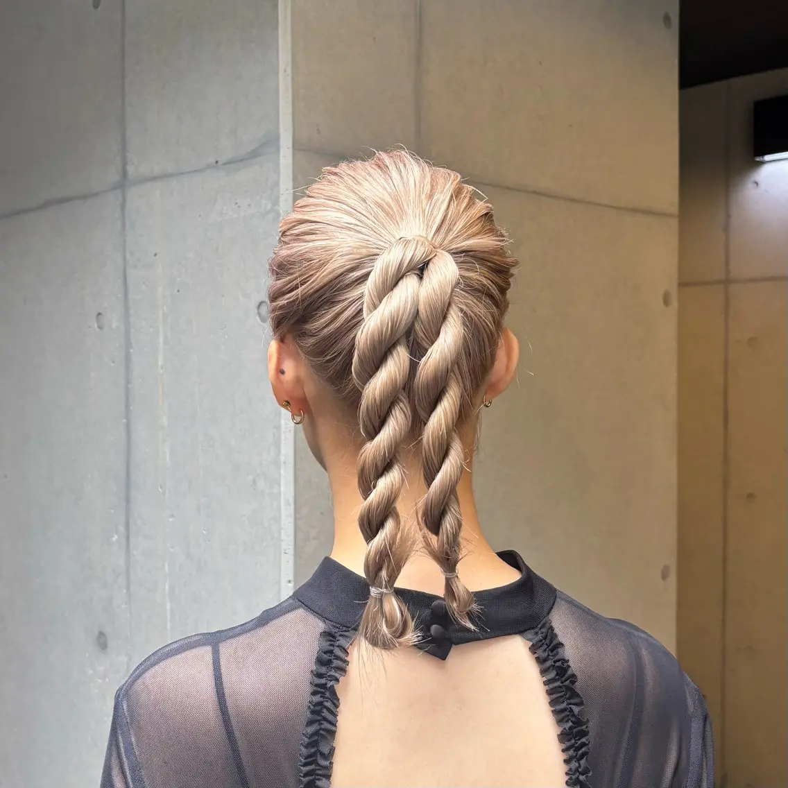 セミロング ヘアセット 〖❁ちひろ| LEONID❁〗のヘアスタイル