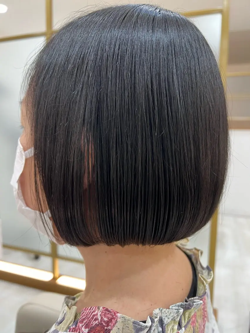 ショート ボブ カット ✨ナチュラル✨ 佐藤隆志のヘアスタイル
