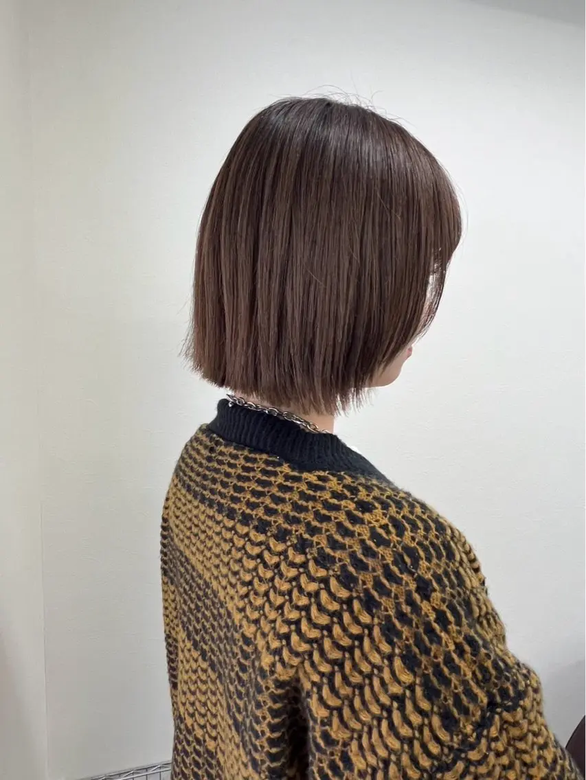 ショート ヘアカラー カラーモデル募集中 🎀🤍菜々美のヘアスタイル