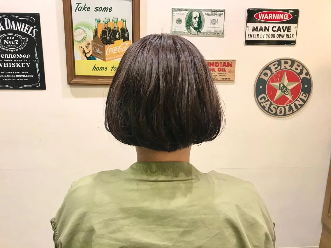 ミディアム ボブ 時久 葵のヘアスタイル