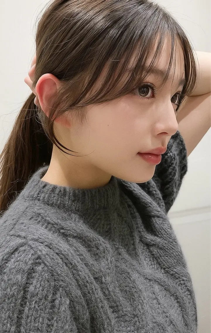 【SNS撮影用]  前髪と顔まわりカットのモデル募集の写真