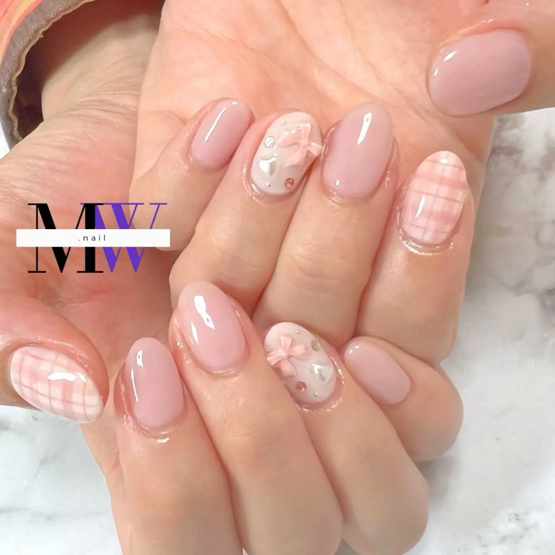 ネイル ハンドネイル MW .nailのネイルデザイン