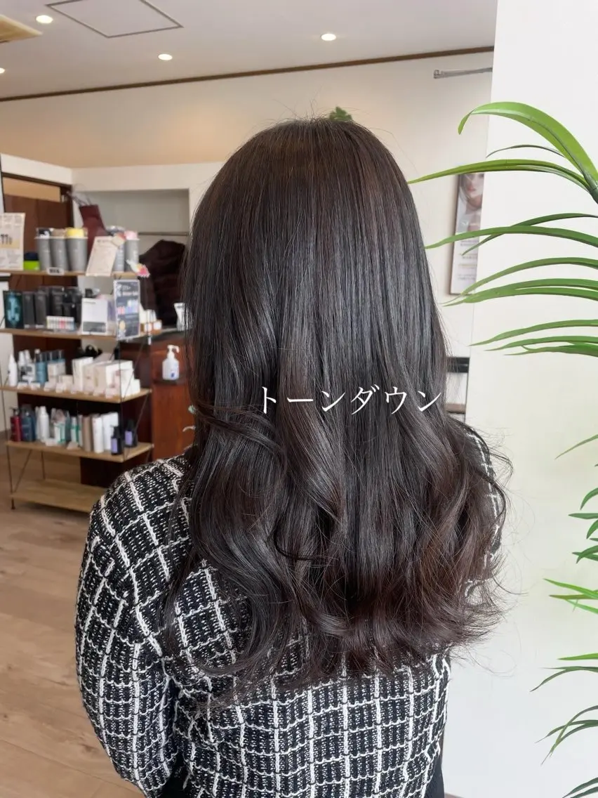 ロング カラー カット ヘアカラー アトレル Ihoのヘアスタイル