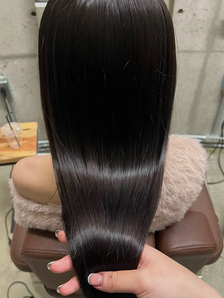 ロング ヘアカラー nene 暖色/艶感カラー🥯のヘアスタイル