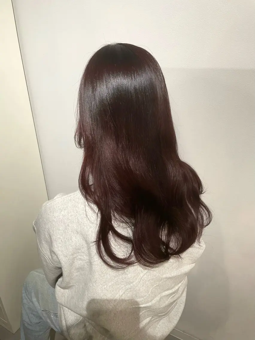 ロング 似合わせカット 深澤 帆乃のヘアスタイル