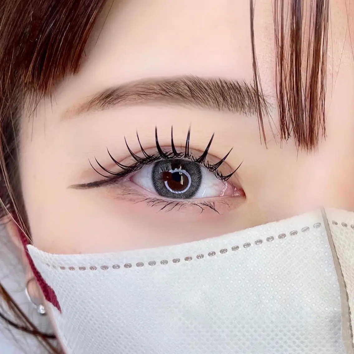 マツエク・マツパ マツエク 大阪福島韓国束感まつ げ Sayaka🤍のマツエク・マツパデザイン