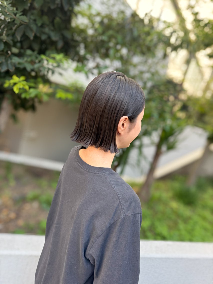 ショート ✨縮毛矯正✨髪質改善 ナカシマ ユミのヘアスタイル