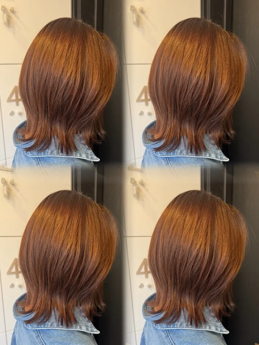 カラー ヘアカラー 透明感カラー meiのヘアスタイル