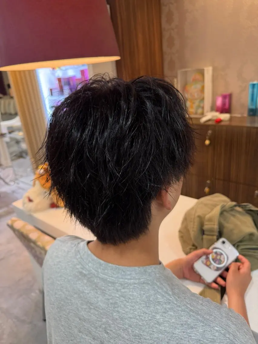 メンズ カット 岩佐 優之心のヘアスタイル