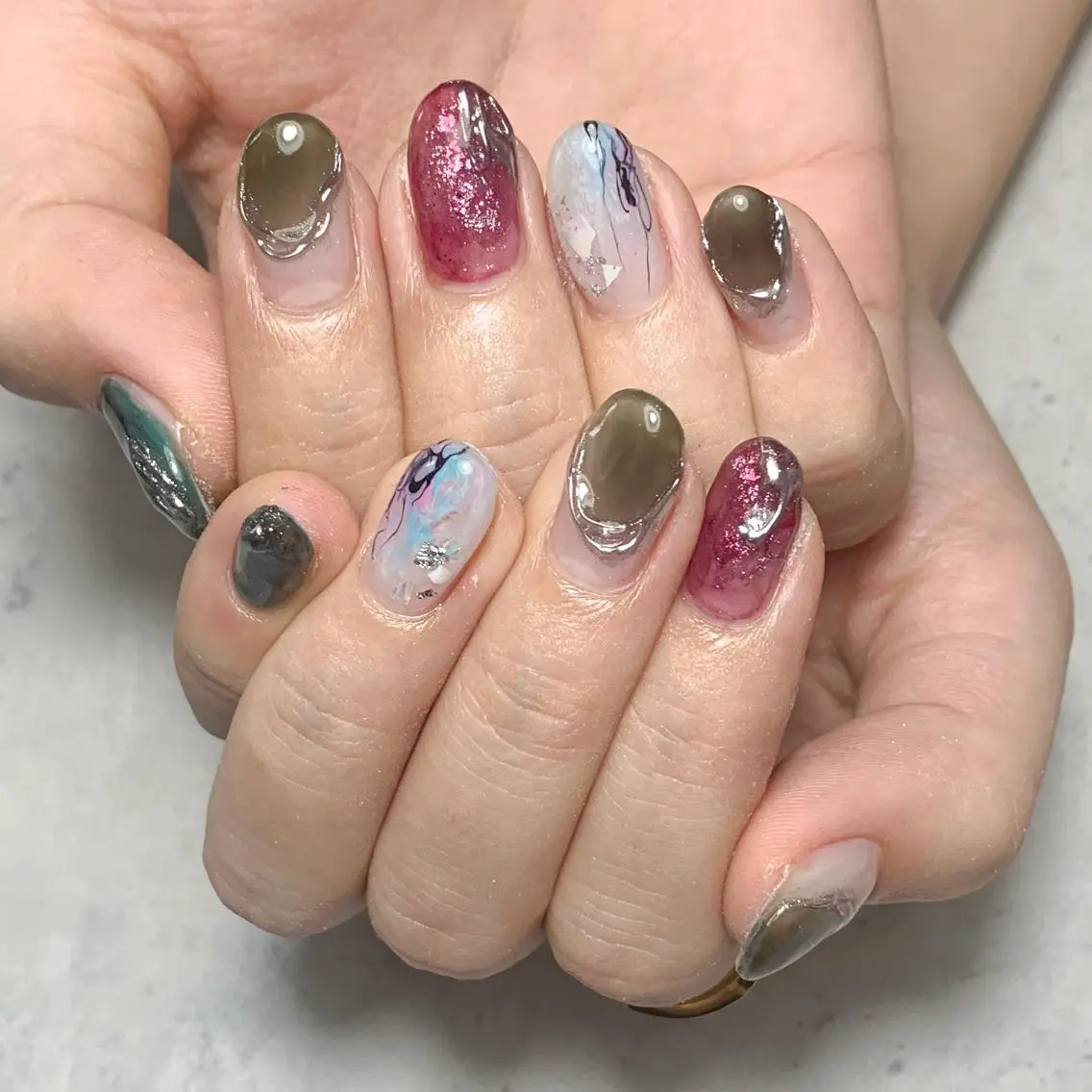 ネイル ハンドネイル FIORITURA aiのネイルデザイン